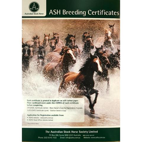ASHS Breed Certificate Book (20)