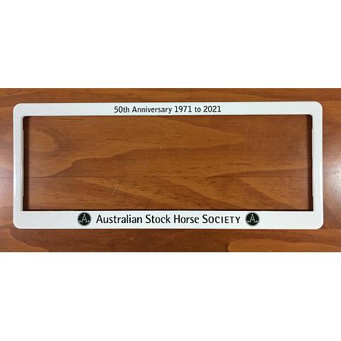 SALE 50th Anniversary Number Plate Holders